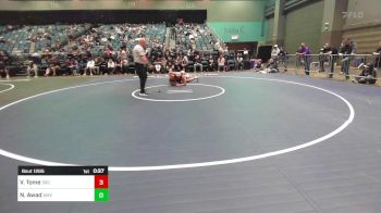 190 lbs Consi Of 16 #1 - Vinicius Tome, Stone Ridge Christian vs Noah Awad, Amador Valley