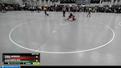 170 lbs Cons. Round 3 - Torie Jamieson, Montana vs Alexandria Ray, Edmond North High School Wrestling