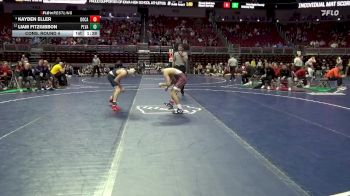 3A-120 lbs Cons. Round 4 - Liam Fitzgibbon, Pleasant Valley vs Kayden Eller, Dowling Catholic