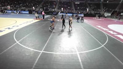235 lbs Cons. Round 2 - Leanne Koerick, Gouverneur vs Mia Flores, MacArthur