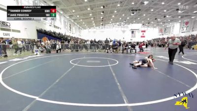 75 lbs Cons. Round 3 - Jake Fiduccia, Victor Wrestling Club vs Tanner Conroy, Glen Grapplers Wrestling Club