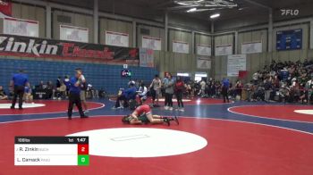 106 lbs Round Of 32 - Rocklin Zinkin, Buchanan vs Logan Camack, Paso Robles