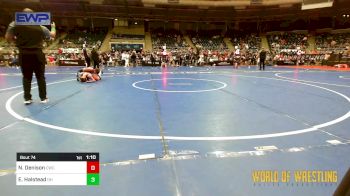 100 lbs Final - Nash Denison, Cowboy Wrestling Club vs Ethan Halstead, Darkhorse