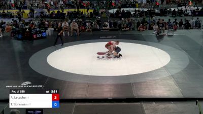 144 lbs Rnd Of 256 - Austin Letsche, TX vs Tucker Sorensen, UT