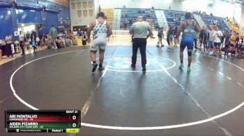 285 lbs Round 6 (8 Team) - Ari Montalvo, Longwood WC vs Aiden Pizarro, Soldier City Lions Den