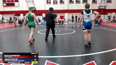 138 lbs Round 5 - Ruth Gavrishov, Unattached vs Rowan Kolar, Western Washington University