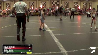 60 lbs Cons. Round 2 - Cael Moore, Fish Eye Wrestling vs Aidan Shirazi, Prophecy RTC