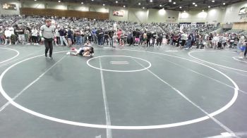 144 lbs Quarterfinal - Brody Melville, Top Fuelers WC vs Clarence Jones, No Team