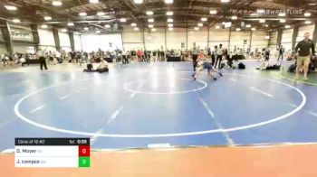 120 lbs Consi Of 16 #2 - Dominic Moyer, PA vs Jesus Campos, WA