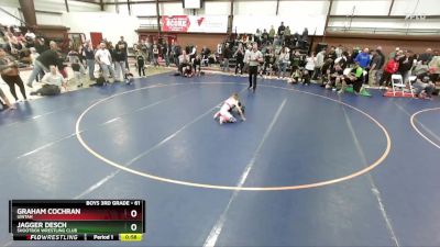 61 lbs Cons. Semi - Jagger Desch, Shootbox Wrestling Club vs Graham Cochran, Uintah