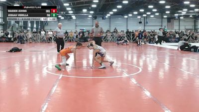 80 lbs Round 1 - 9:00am Friday - Josiah Verilla, PA Gold vs Raiden Johns, Oklahoma Elite