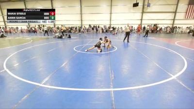 100 lbs Round 1 (9am Friday) - Makai Steele, Untouchables, MN vs Aiden Garcia, Rough House W.C.