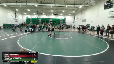 165 lbs 1st Place Match - Timothy Robinson, Green River vs Ricky Gonzalez, Powell