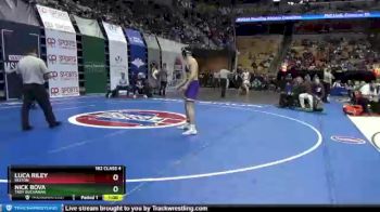 182 Class 4 lbs Cons. Semi - Luca Riley, Belton vs Nick Bova, Troy Buchanan