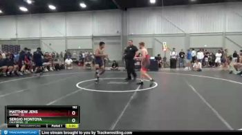 182 lbs Round 3 (8 Team) - Matthew Jens, Illinois vs Sergio Montoya, California