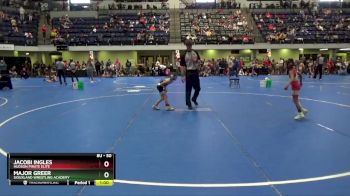 50 lbs Quarterfinal - Major Greer, Siouxland Wrestling Academy vs Jacobi Ingles, Hudson Pirate Elite