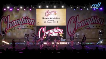 Dream Athletics - Angels [2024 L3 Junior - D2 - B Day 2] 2024 Champion Cheer and Dance Grand Nationals
