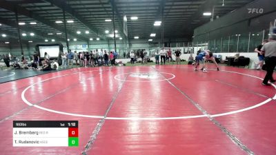 160 lbs Quarterfinal - Justin Bremberg, Red Roots Wrestling Club vs Tarik Rudanovic, Ascend