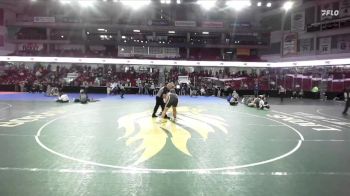 215 lbs Cons. Round 4 - Draden Miller, Kuna vs Skyren Firstraised, Centennial