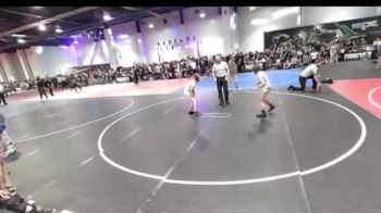 90 lbs Round Of 16 - Matthew Fernandez, Parker Invictus WC vs Kayden Hanlon, Gold Rush Wr Ac