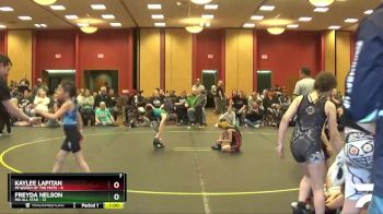 64 lbs Round 3 (6 Team) - Freyda Nelson, MN ALL Star vs Kaylee Lapitan, MI Queen Of The Mats