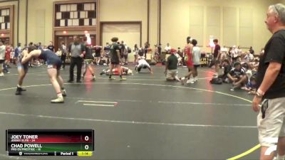 220 lbs Quarterfinals (8 Team) - Chad Powell, Pro Ex/Prestige vs Joey Toner, Jersey Elite