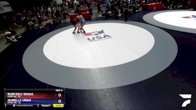 190 lbs Round 1 (16 Team) - Rubyzely Rosas, SJWA-GR vs Isabella Urias, KTWA-GR