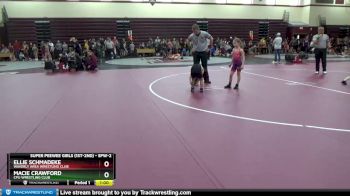 SPW-2 lbs Quarterfinal - Macie Crawford, CPU Wrestling Club vs Ellie Schmadeke, Waverly Area Wrestling Club