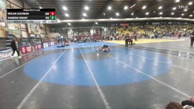 165 lbs Champ. Round 1 - Kannon Grant, Cody vs Nolan Aultman, Camel Kids Wrestling
