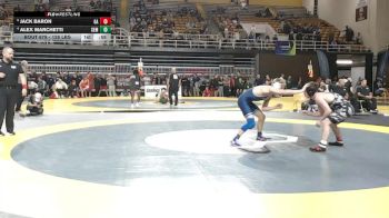 126 lbs Quarterfinal - Jack Baron, Germantown Academy vs Alex Marchetti, Wyoming Seminary