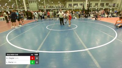 108 lbs Rr Rnd 4 - Kurt Ziegler, Superior High School vs Lucas Parisi, Council Rock South