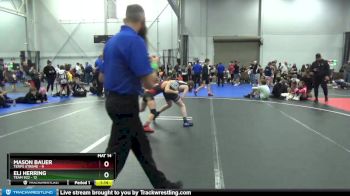 92 lbs Round 3 (4 Team) - Mason Bauer, Terps Xtreme vs Eli Herring, Team 922