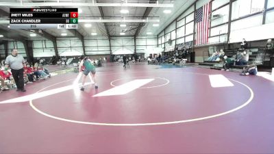215 lbs Round 7 (8 Team) - Zack Chandler, Snow Canyon vs Jhett Miles, Altamont