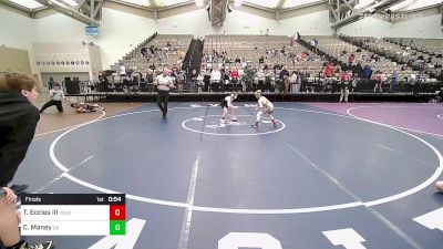 65 lbs Final - Thomas Eccles III, Yale Street vs Colin Maney, Delaware Valley