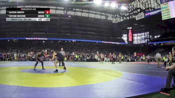 D2-190 lbs Quarterfinal - Jaxon Smith, Three Rivers vs Tatum Moore, Redford Union