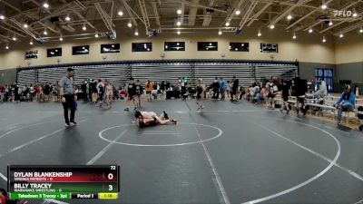 72 lbs Round 2 (8 Team) - Dylan Blankenship, Virginia Patriots vs Billy Tracey, Warhawks Wrestling