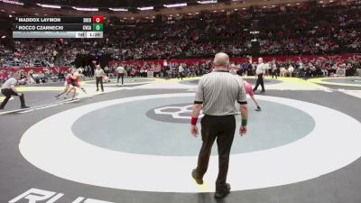 132 lbs Semis - Rocco Czarnecki, CVCA vs Maddox Laymon, Sheridan