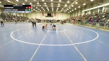 125 lbs Cons. Round 1 - Tj Monahan, Utica vs Marshall Mahar, Alfred State