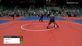 80 lbs Quarterfinal - Nash Denove, RAW vs Malachi Bear, Mojo Grappling