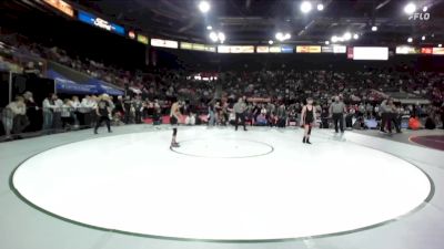 3A 98 lbs Semifinal - Daniel Duke, Declo vs Lane Muilenburg, Glenns Ferry