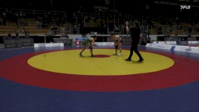 55kg (non-olympic) Quarterfinal - Abby Wolff, Saskatoon Wrestling Club vs Robbie Ann Pingal, Edmonton Wrestling Club