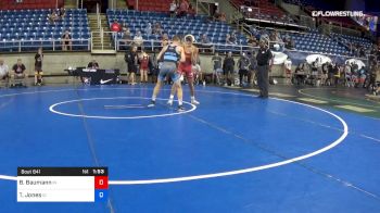 126 lbs Cons 32 #1 - Brody Baumann, Indiana vs Tyler Jones, Idaho