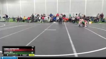 160 lbs Round 2 (4 Team) - YORDI Dominguez, Nebraska Blue vs Gavin Neu, South Dakota Mania