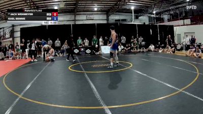 92 kg Cons. Round 6 - Jack Wehmeyer, New York City RTC vs Kael Bennie, Brunson UVRTC