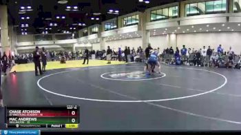 160 lbs Champ Round 1 (16 Team) - Mac Andrews, Wellington vs Chase Atchison, D1 Wrestling Academy