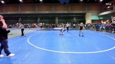 100 lbs Champ. Round 2 - Elice Hoadley, Grants Pass vs Eden Ridgley, Harrisburg