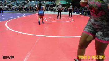 175 lbs Consi Of 8 #2 - Izabella Johnson, Gladiator Academy vs Alexandra Anguiano, Hillsboro Mat Club