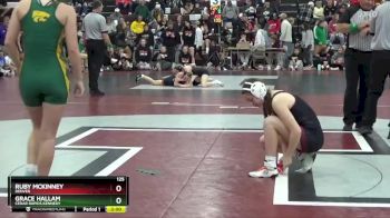 125 lbs Cons. Round 1 - Ruby McKinney, Denver vs Grace Hallam, Cedar Rapids Kennedy