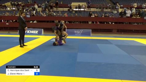 Eduardo Henrique Dos Santos Silv vs Jackson Glenn Mena 2024 Pan IBJJF Jiu-Jitsu No-Gi Championship