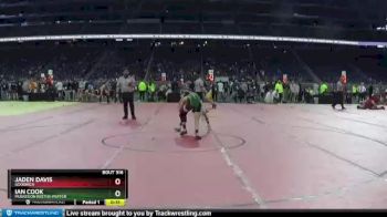 D2-103 lbs Cons. Round 3 - Jaden Davis, Goodrich vs Ian Cook, Muskegon Reeths-Puffer